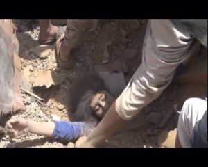 مجزرة العدوان السعودي الأمريكي -وادي المغسل -  مديرية المجز - محافظة صعدة  (2)