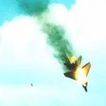 شاهد (صور +فيديو) عالي الدقة لحطام طائرة الـF16 التي أسقطت في نجران