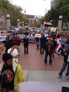 مسيرة احتجاجية في كاليفورنيا10