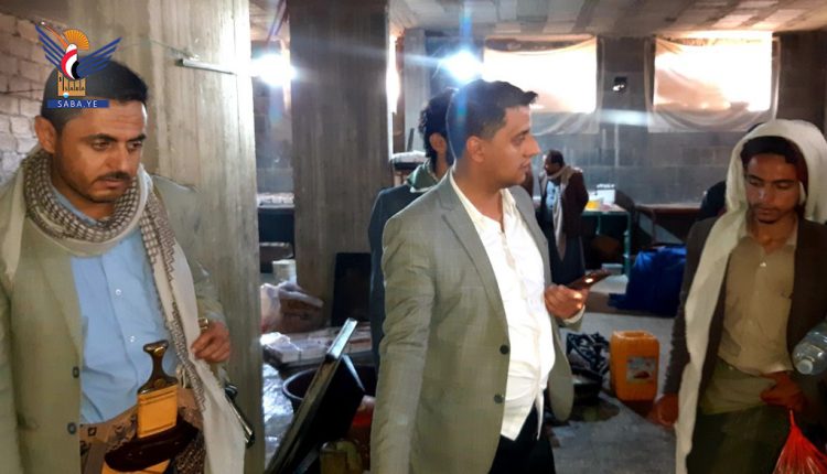 مكتب الصناعة يضبط معملا لإنتاج مواد غذائية تفتقر للاشتراطات الصحية