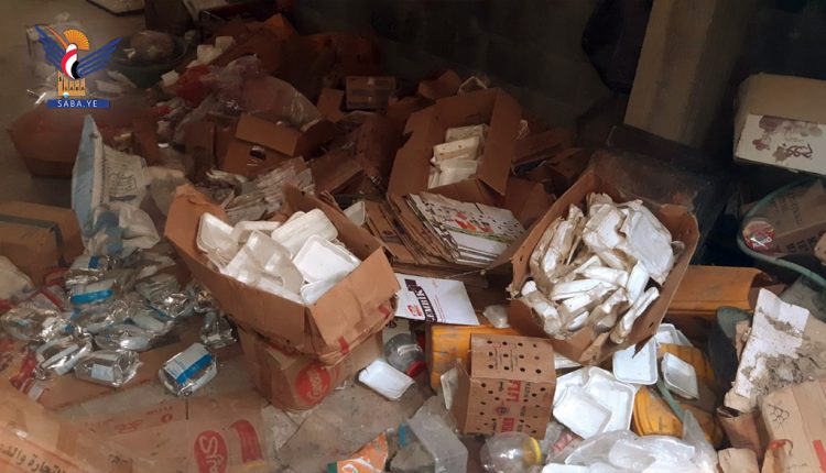 مكتب الصناعة يضبط معملا لإنتاج مواد غذائية تفتقر للاشتراطات الصحية3