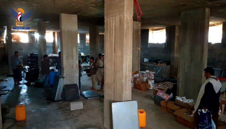 مكتب الصناعة يضبط معملا لإنتاج مواد غذائية تفتقر للاشتراطات الصحية4