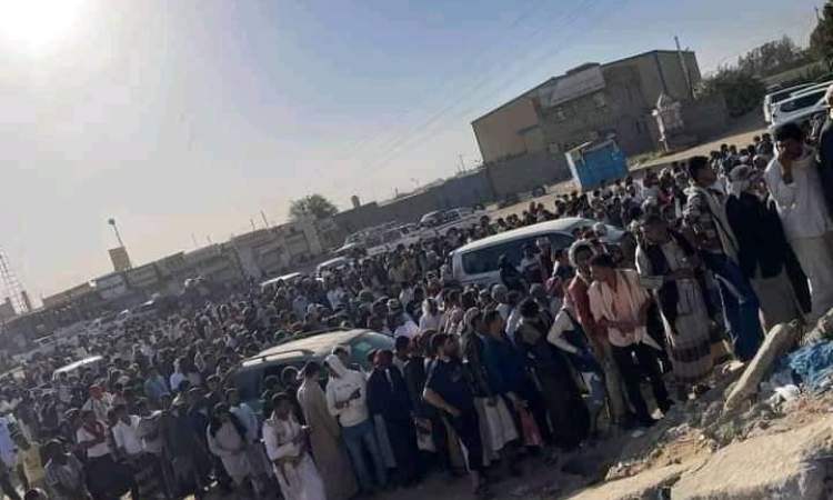 شاهد بالصورة .. كارثة جديدة في منفذ الوديعة