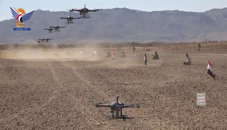 مناورة قوات الاحتياط اليمنية غزة (1)