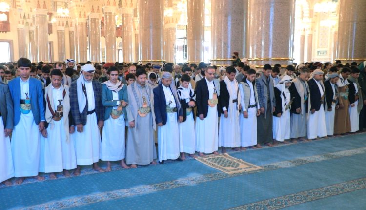 الرئيس المشاط صلاة الجمعة جامع الشعب